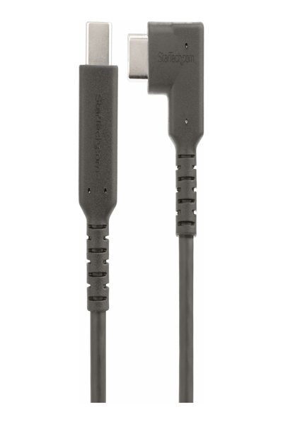 StarTech.com 2m robust rätvinklig USB-C-kabel - RUSB315CC2MBR