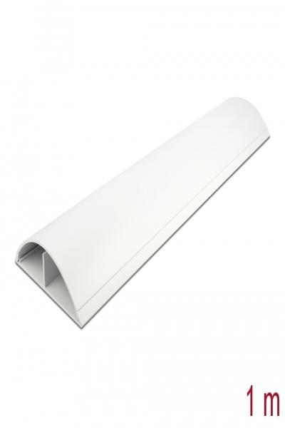 Goulotte de câbles Delock - 1 m - blanche