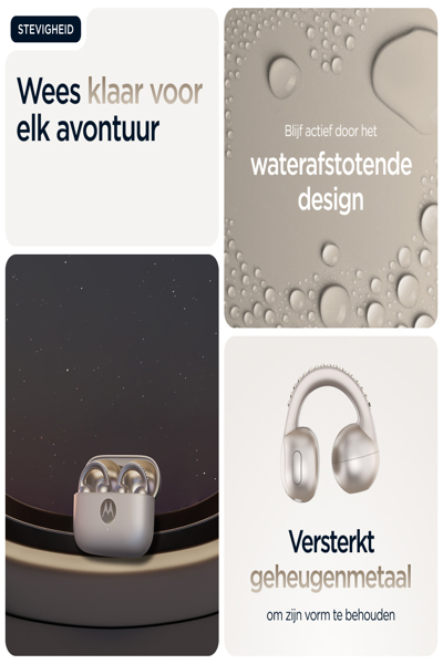 MOTOROLA MOTO BUDS LOOP SWAROVSKI WIRELESS HEADPHONES - PG38C07172