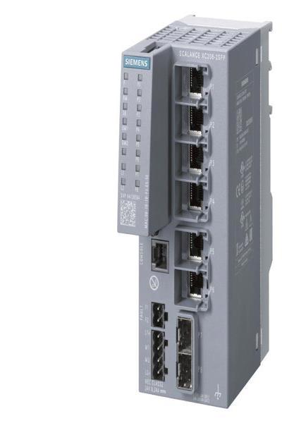 Siemens SIEM 6GK5206-2BS00-2AC2 SCALANCE XC206-2 2 IE Switch 6x 10/100 MBit/s RJ45 ports - Switch - WLAN