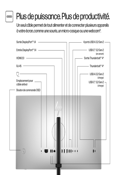 HP 727pu S7 Pro IPS QHD EU: Flat Screen, 68.6 cm - 8J9E6A5#ABB