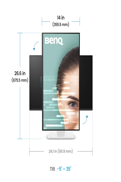 BenQ Monitor GW2790TC LCD Display 27" - Flat Screen - 68.6 cm - 9H.LNSLA.TBE