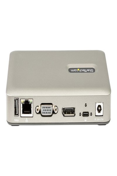 StarTech.com USB C-docka, USB-C till DisplayPort 4K 30Hz eller VGA, Mini USB-C-dockningsstation för bärbar dator med 65W strömförsörjning och genomströmningsladdning, 4-portars USB 3.1 Gen 1-hubb, GbE - DKM30CHDPDUE