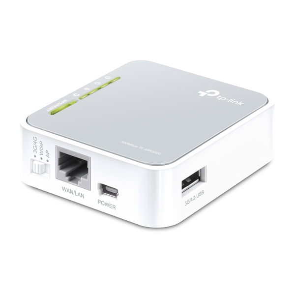 TP-LINK 3G/4G WLAN Router (TL-MR3020) - TL-MR3020