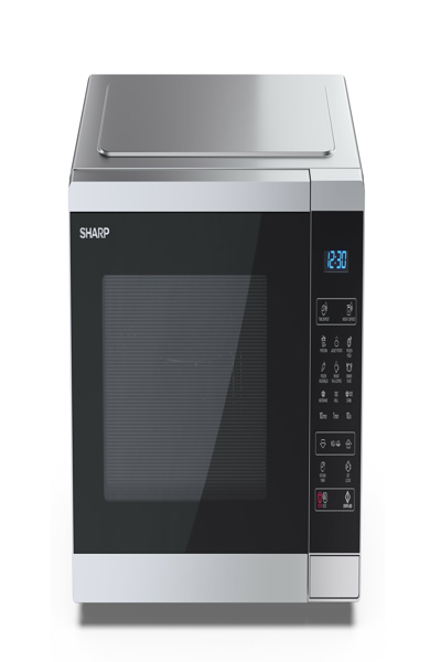Sharp YC-MG252AE-S, Comptoir, Micro-ondes grill, 25 L, 900 W, Écran intégré, LED