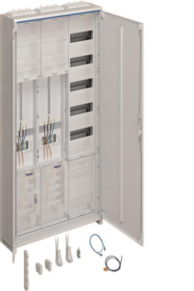 Armoire complète Hager ZB332U25LS 2ZP/VF-5rh/APZ univ.Z 1100