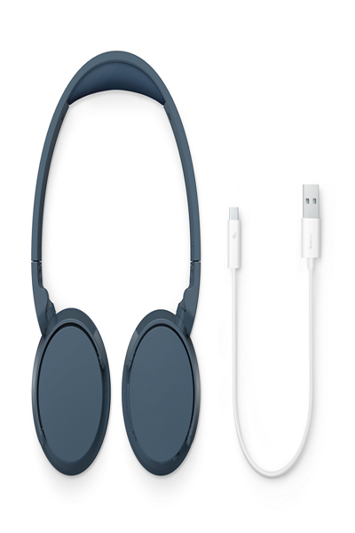 Philips Wireless headband Blue - Headphones - 20 KHz