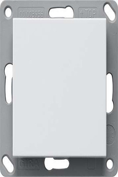Émetteur mural radio GIRA sans pile 1x blanc pur mat 242127