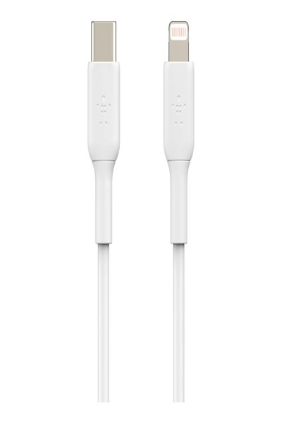 Belkin CAA003bt2MWH 2m Lightning till USB-C kabel - Vit - CAA003BT2MWH
