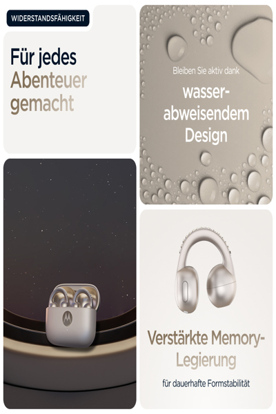 MOTOROLA MOTO BUDS LOOP SWAROVSKI WIRELESS HEADPHONES - PG38C07172