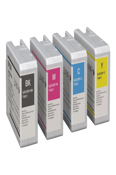 Cartouche d'encre Epson SJIC55 C pour ColorWorks CW-D6500/D6000 cyan - Cartouche d'encre