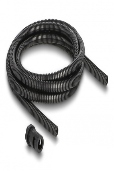 Delock Corrugated tubing - 10 mm, with PG7 conduit fitting set - 60461