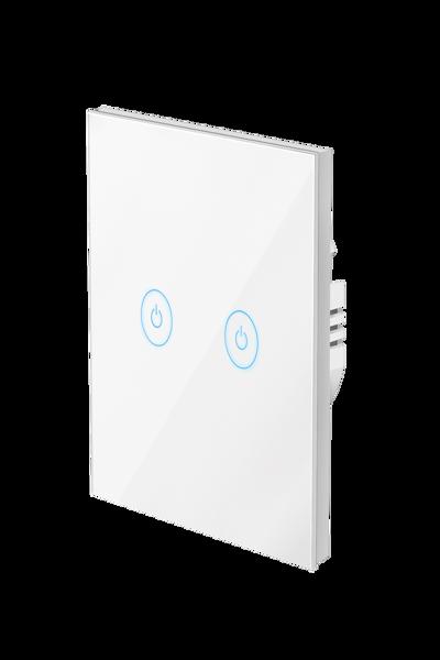 LogiLink Smart Home Wi-Fi 2-Gang Wall Switch - SH0125