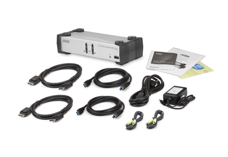 ATEN CS1912 KVMP Switch - KVM / Audio / USB Switch - CS1912