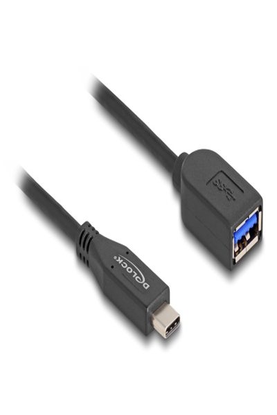 Câble USB Delock - USB-C 24 broches (M) vers USB Type A (F)