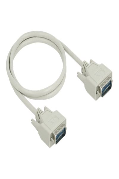 Delock Serial cable - 15 pin D-Sub (DB-15) (M) to 15 pin D-Sub (DB-15) (M) - 85975