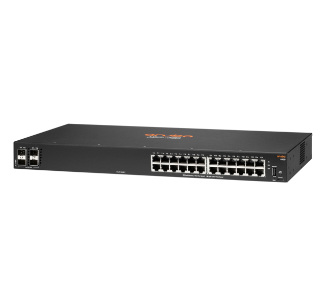 HPE Aruba 6100 24G 4SFP+ Switch L3 Managed - JL678A#ABB