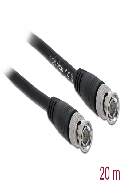 Delock Video cable - BNC male to BNC male - 80087