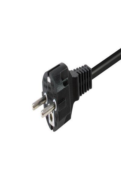 EQUIP POWER CABLE CEE 7/7 TO CEE 7/3 MALE/FEMALE BLACK - 112182