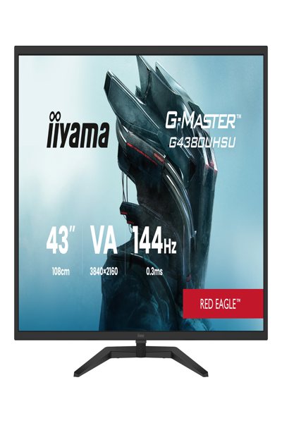 IIYAMA G4380UHSU-B2 43 RED EAGLE UHD MONITOR - G4380UHSU-B2