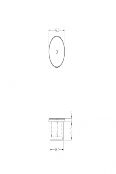 Fiche SMA Delock - Cache-poussière - transparent (lot de 10)