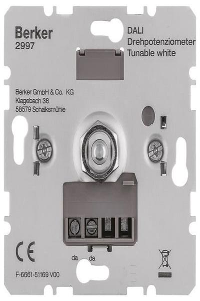 Berker 2997 Rotary potentiometer DALI Tunable white - 2997