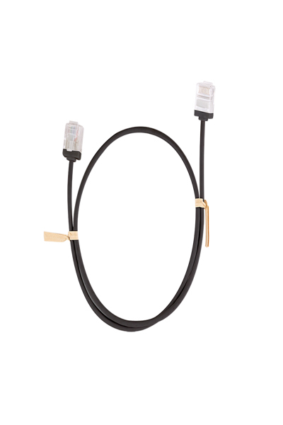 LogiLink CQ3053U - RJ45-Kabel Cat.6a U/UTP slim schwarz - Cable - Network - CQ3053U