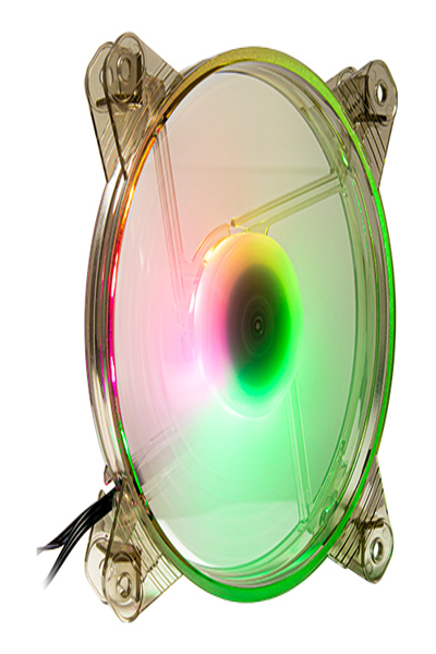 Ventilateur 12 cm - Marron Inter-Tech 88885553
