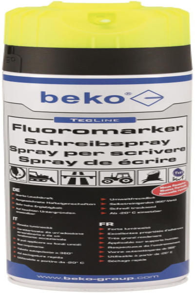BEKO 29429500 - TecLine Fluoromarker Spray 500ml Jaune vif