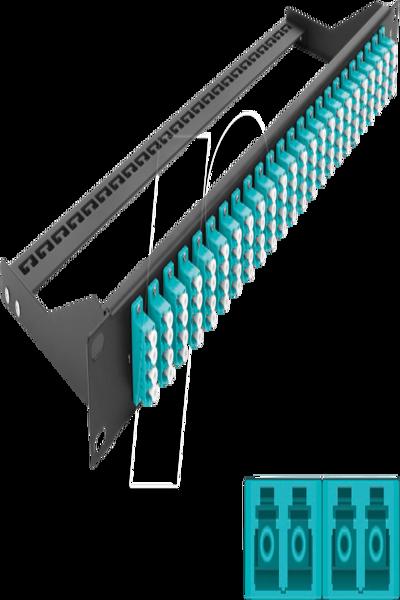 Delock Patch panel - rack mountable - 43401