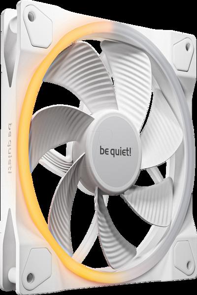 Be Quiet! Light Wings 140 mm PWM Reverse White Ventilator 14 cm - Case Fan - 25.5 dB - BL135
