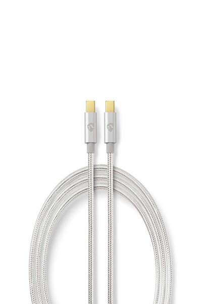 Nedis CCTB60700AL30 - 3 m - USB C - USB C - USB 2.0 - 0.48 Gbit/s
