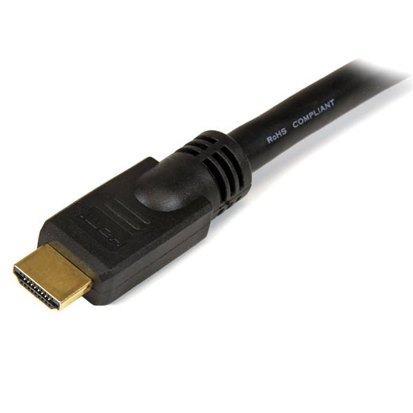 StarTech High Speed ​​High Speed ​​HDMI Cable - HDMI Ultra HD 4k x 2k Connection Cable - M/M - Video / Audio Cable - HDMI - 24 AWG - HDMI, 19-pin (M) - HDMI, 19-pin (M) - 10.0m - Black (HDMM10M) - HDMM10M