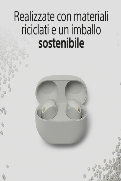 Sony WF-1000XM5 Trådlöst Headset Silver - WF1000XM5S