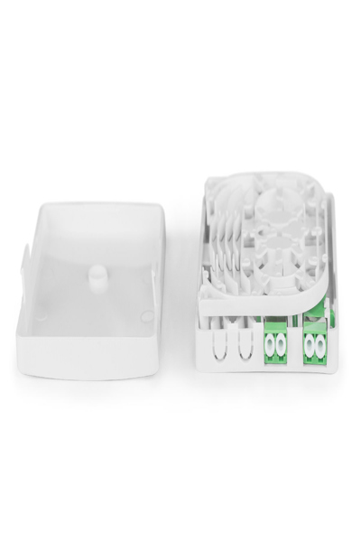DIGITUS FTTH Enclosure with 2 x LC/APC DX couplers - DN-931096