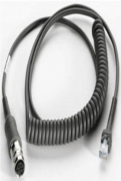 Zebra USB-kabel - 2,7 m - spiralformad - 25-71918-01R