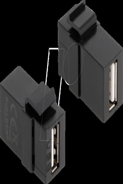 Delock Modular insert - USB Type A - 87829