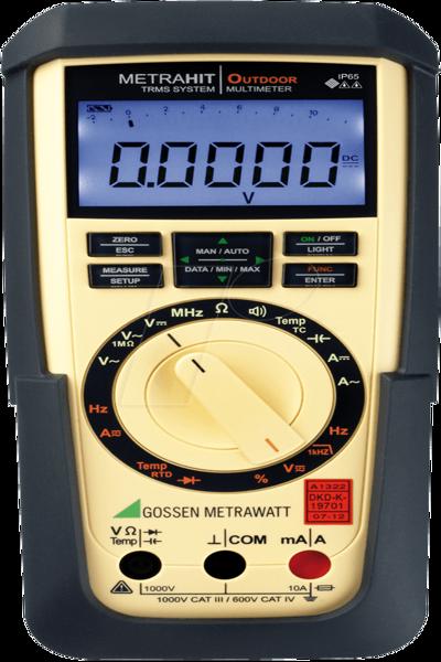 GMC Instruments TRMS System Multimeter METRAHIT OUTDOOR