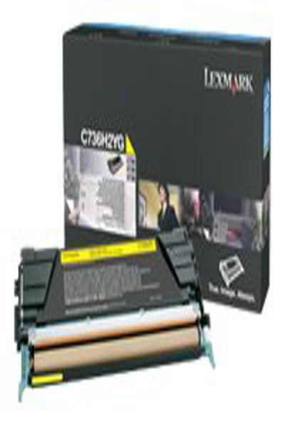 Lexmark C736H2YG - 10000 pages - Yellow - 1 pc(s)