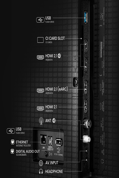 HISENSE 85U7Q 85" UHD MINI LED SMART TV - 85U7Q