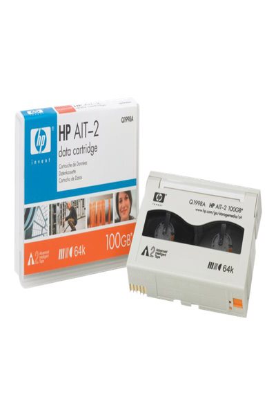 HPE AIT-2 100GB Data Cartridge: Blank Tape - Q1998A