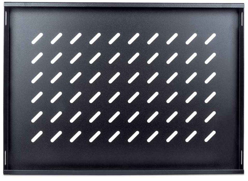 19" shelf for fixed installation, 1 U, 345 mm deep - 712521