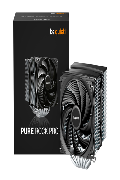 Be Quiet! Pure Rock Pro 3| CPU-kÃƒÂ¼hler - Processor cooler - 34.8 dB - BK041
