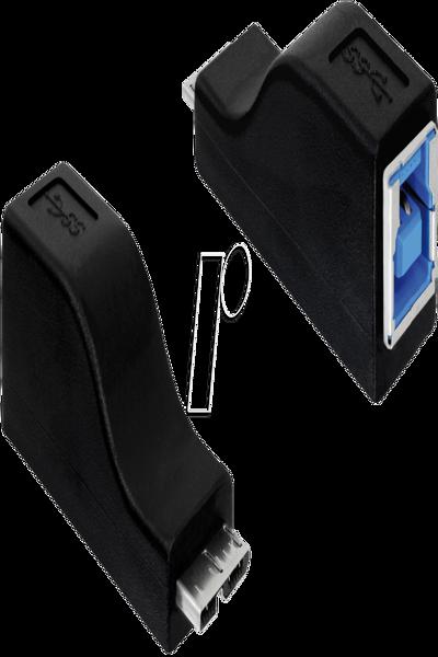 Delock USB-adapter - Micro-USB Typ B (hane) till USB Typ B (hona) - 65216