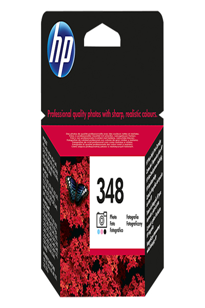 HP 348 Standard Yield: Dye-based Ink Cartridge, 130 pages