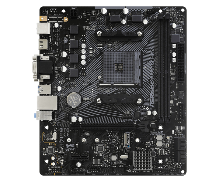 ASRock B550M-HDV Micro ATX AM4 Motherboard - 90-MXBDJ0-A0UAYZ