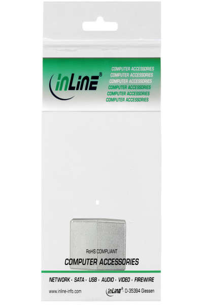 Connecteur de câble de raccordement Cat.5e en ligne 2x RJ45