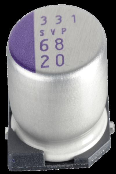 Panasonic SVP 68/20 - polymer capacitor 68µF 20V 2000h low ESR - 20SVP68M