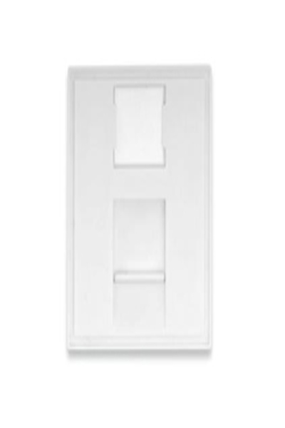 DIGITUS 45x45 mm Face Plate for Trunking - DN-93802-3-SH