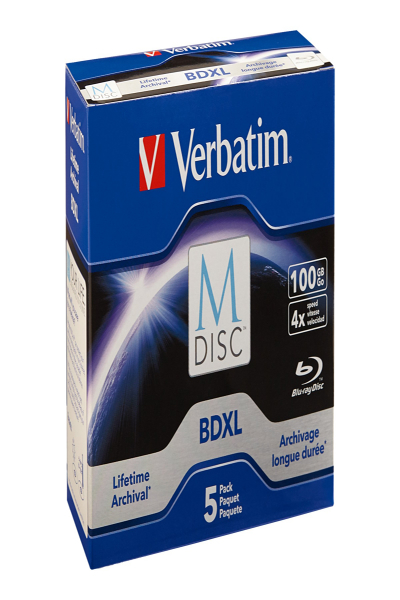 Verbatim M-Disc - 5 x M-DISC BDXL - 98913